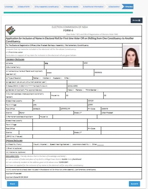 Apply Online For New Voter ID Card 2020