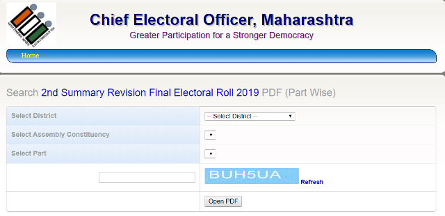 Maharashtra Voter List