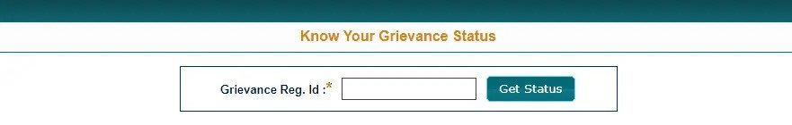 Know Your Grievance Status