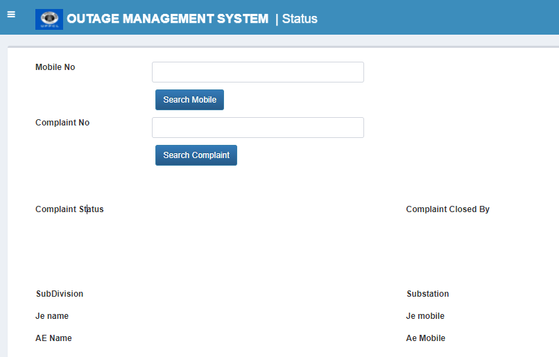 Track Complaint Status 