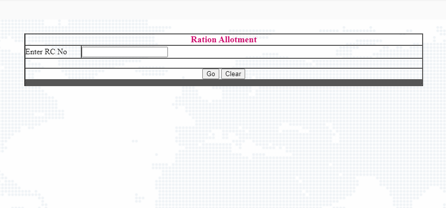 Ration Allotment