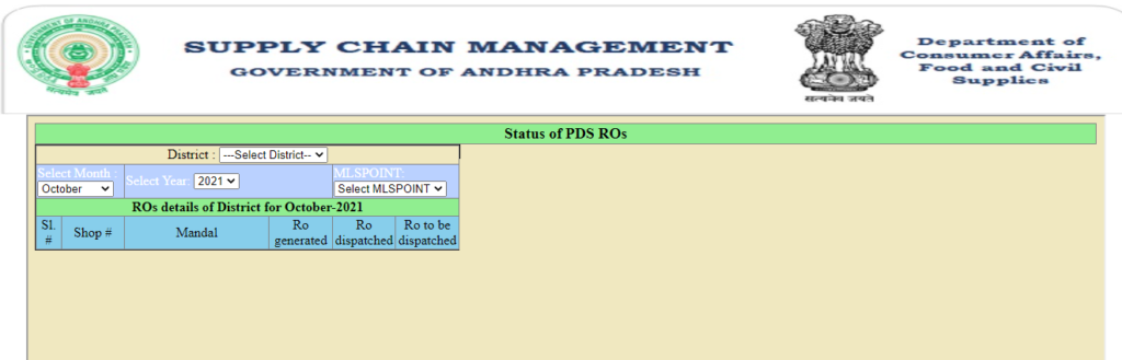 View NFSA/State RO Status