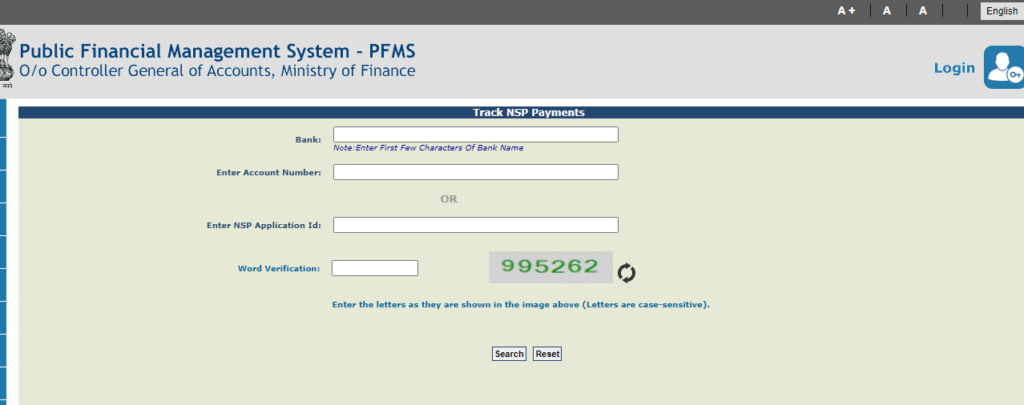 Track NSP Payments 